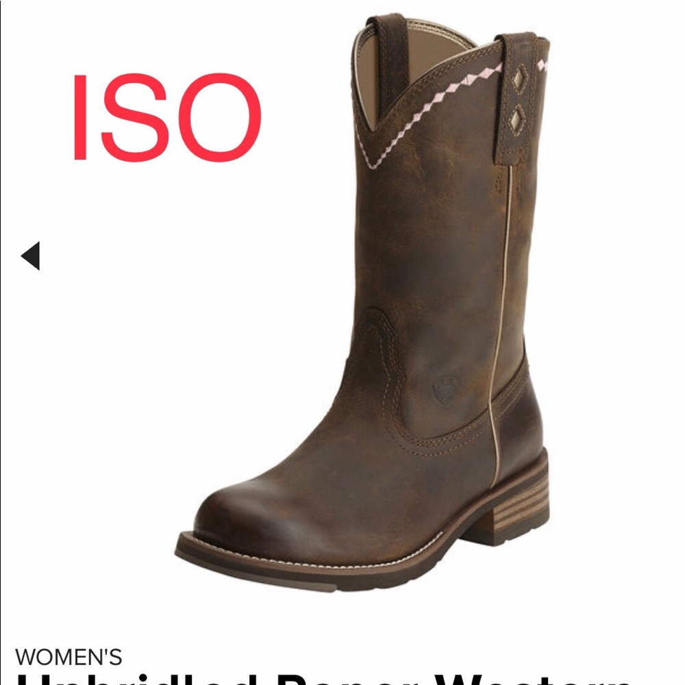 ISO Ariat Boots